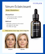 advanced sérum éclaircissement glutathion et rétinol – Image 2