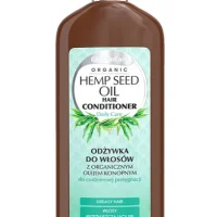 après shampoing à l'huile de graine de chanvre bio